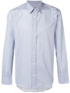 Paul & Joe Mini Check Print Shirt - Blue