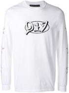 Call Me 917 '917'printed Sweatshirt - White