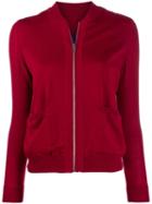 Ps Paul Smith Zipped Lightweight Jacket - Red
