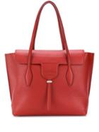 Tod's Foldover Top Shoulder Bag - Red