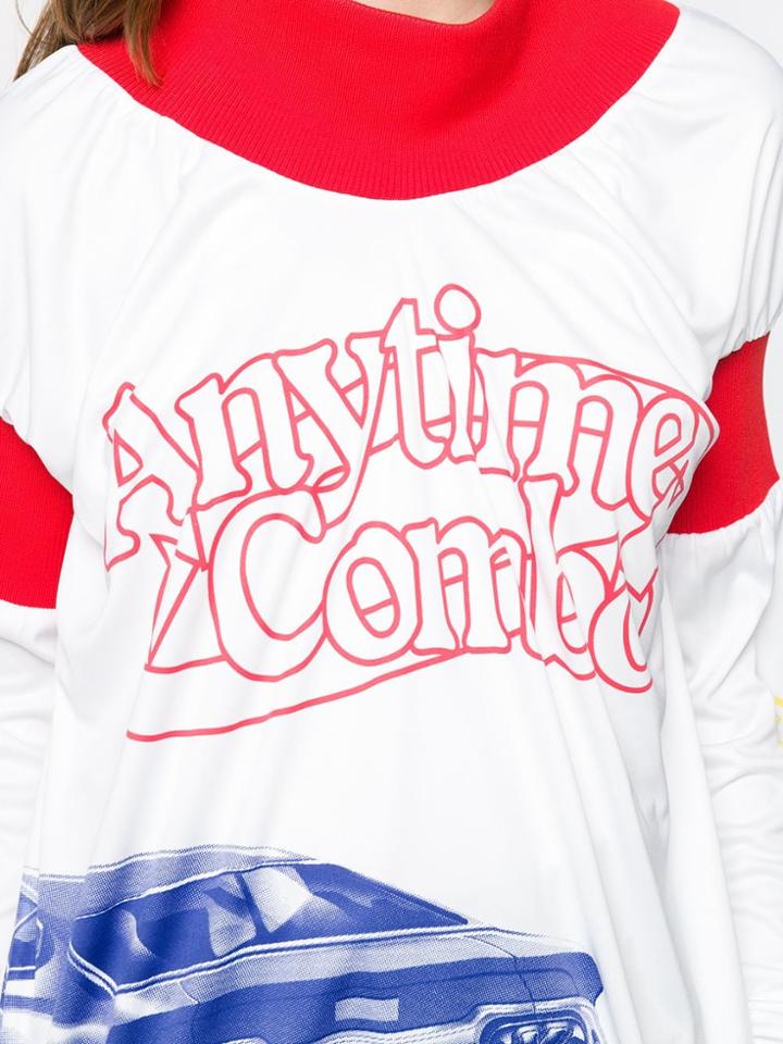 Calvin Klein Jeans Est. 1978 Anytime Combo Print Top - White