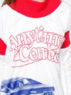 Calvin Klein Jeans Est. 1978 Anytime Combo Print Top - White