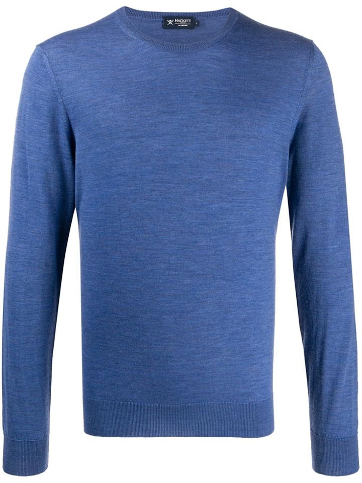 Hackett Crew Neck Jumper - Blue