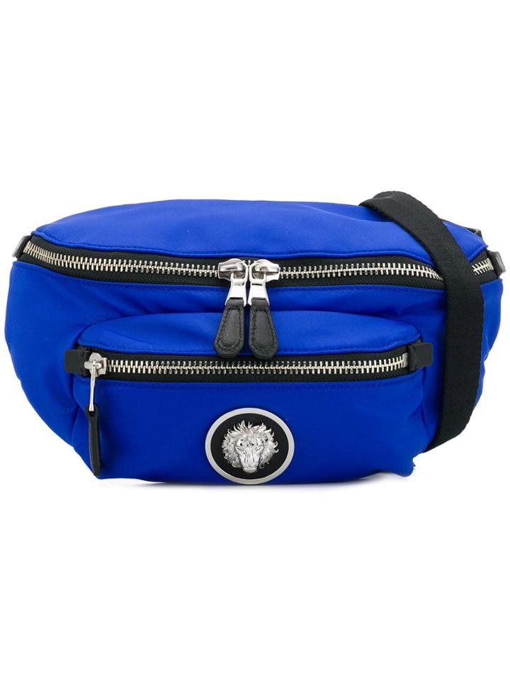 Versus Lion Head Belt Bag - Blue