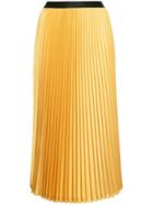 08sircus Midi Pleated Skirt - Yellow