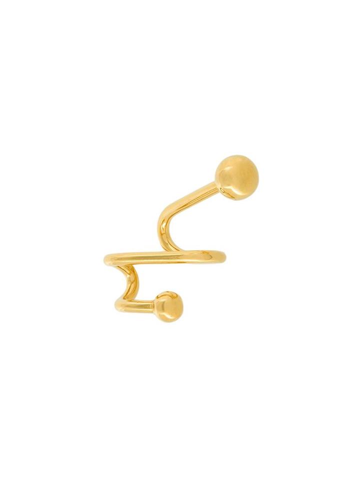 Maria Black 'helix' Twirl Earring, Women's, Metallic