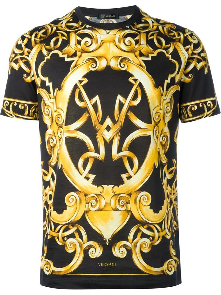 Versace Baroque Print T-shirt
