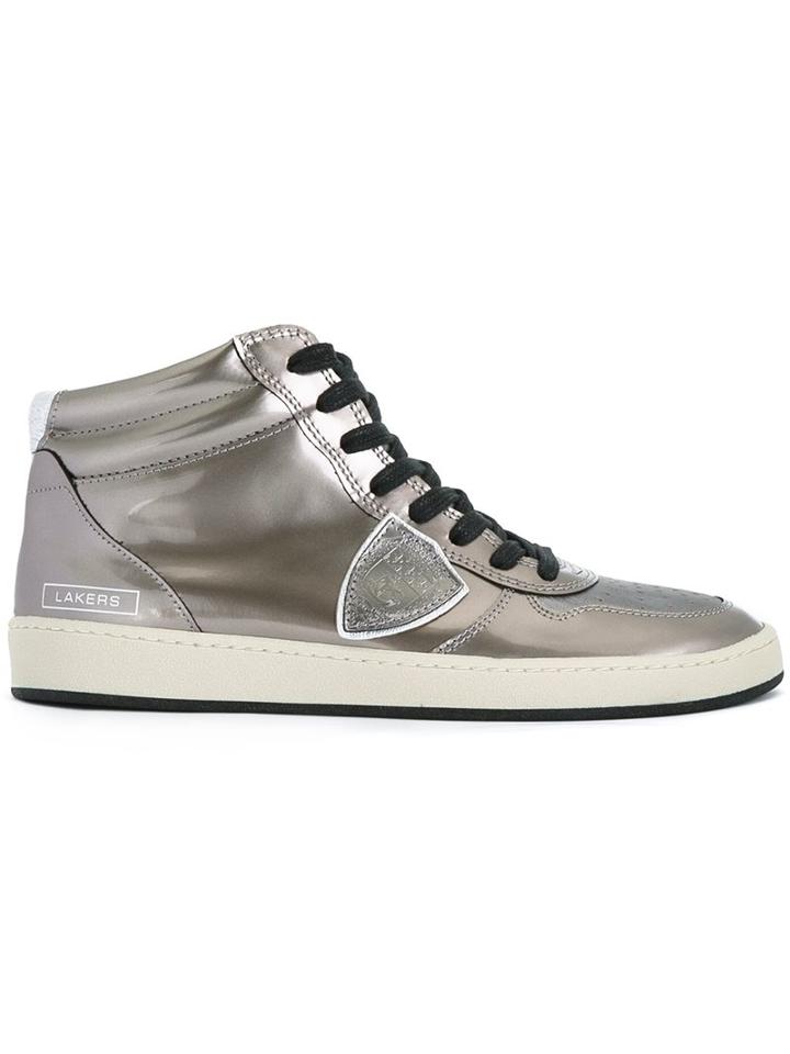 Philippe Model 'lakers' Mid-top Sneakers