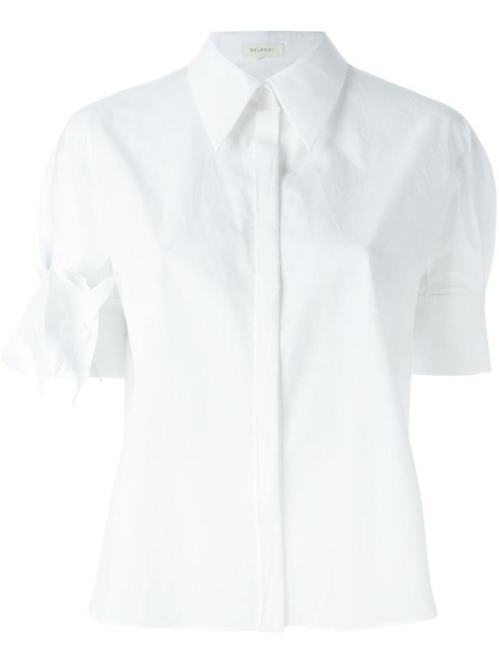 Delpozo Pointed Collar Shirt