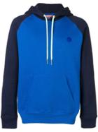 Acne Studios Two-tone Hooded Sweatshirt - Blue