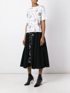 Olympia Le-tan Printed Panel T-shirt