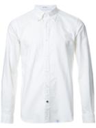Bedwin & The Heartbreakers Classic Button Down Shirt, Men's, Size: 4, White, Cotton