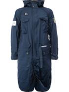 Undercover - Long Military Coat - Men - Cotton/cupro/rayon/wool - 2, Blue, Cotton/cupro/rayon/wool