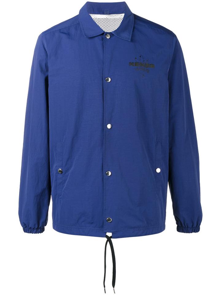 Kenzo - Paradise Print Workwear Jacket - Men - Nylon/polyester/spandex/elastane - Xl, Blue, Nylon/polyester/spandex/elastane