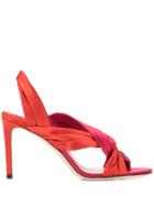Jimmy Choo Lalia 85 Sandals - Red