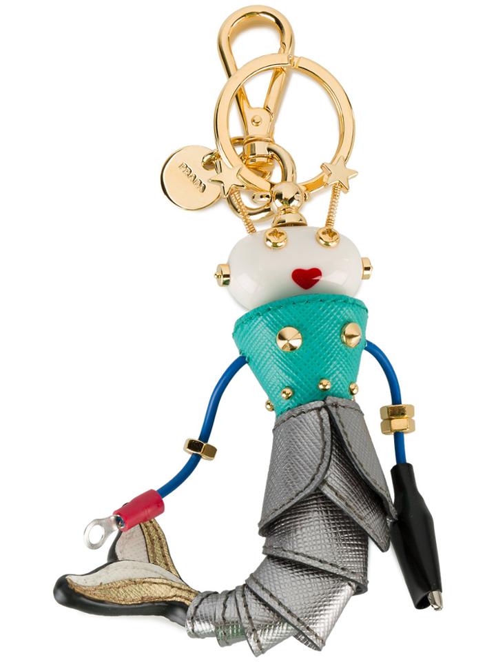 Prada Mermaid Bag Charm - Multicolour