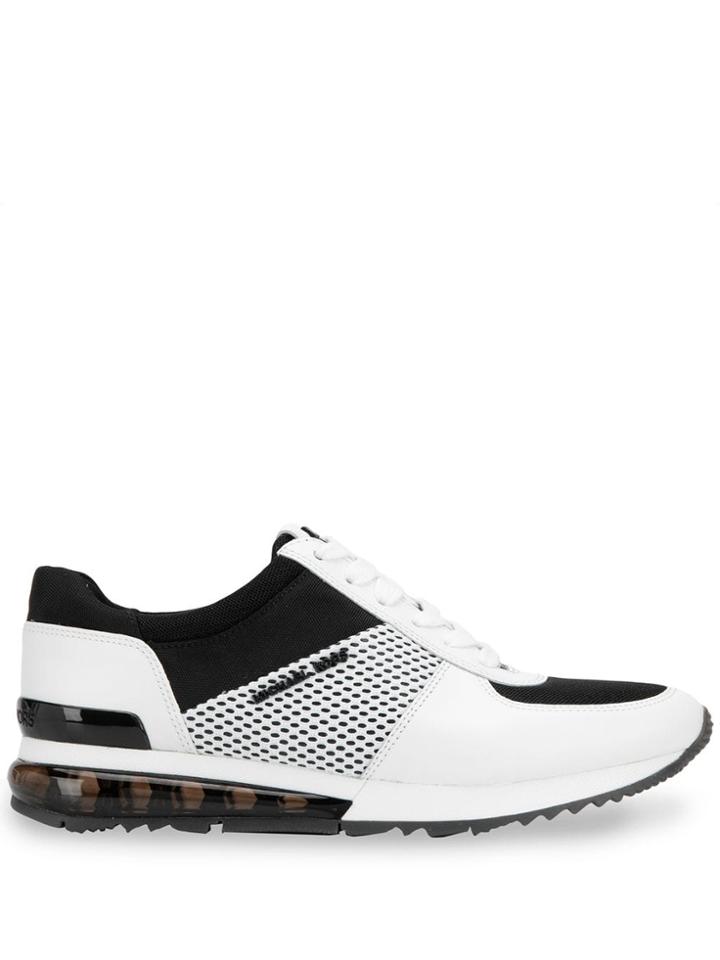 Michael Michael Kors Mesh Lace-up Sneakers - White