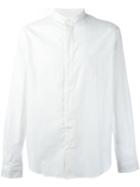 Ps By Paul Smith Band Collar Shirt, Men's, Size: Large, White, Cotton