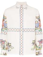 Bode Jaipur Embroidered Shirt - Neutrals
