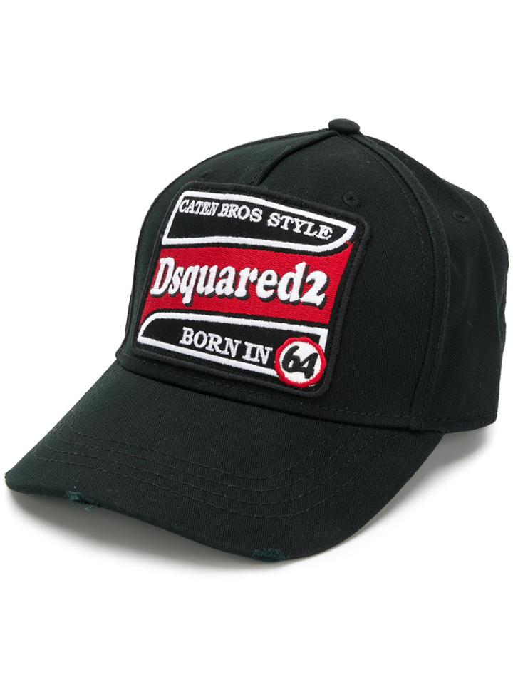 Dsquared2 Born In 64 Baseball Cap - Black