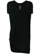 Rick Owens Loose-fit Asymmetric T-shirt - Black