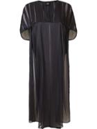 Fernanda Yamamoto Translucent Pleated Evening Dress