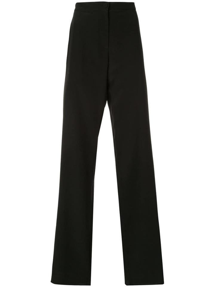 Emilio Pucci Wide-leg Trousers - Black