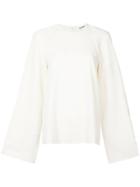 Jil Sander Long Sleeve Blouse - White