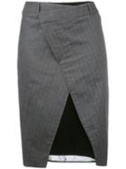 A.f.vandevorst - Superstar Skirt - Women - Silk/cotton - 34, Grey, Silk/cotton