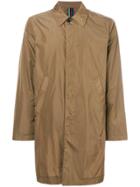 Ps By Paul Smith Classic Button Front Coat - Brown