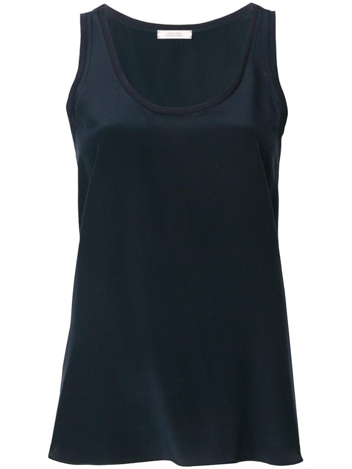 Dorothee Schumacher Flared Tank Top - Blue