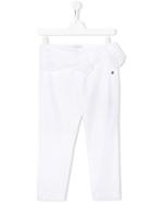 Simonetta Teen Tulle Embellished Trousers - White