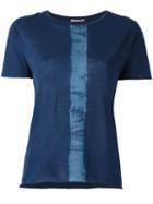 Suzusan Tie-dye Detail T-shirt, Women's, Size: S, Blue, Cotton