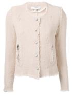 Iro - Agnette Jacket - Women - Cotton - 38, Women's, Pink/purple, Cotton