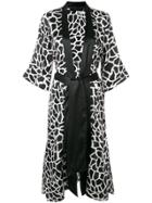 Federica Tosi Midi Wrap Dress - Black