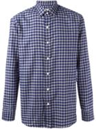 Salvatore Piccolo 'close' Shirt, Men's, Size: 42, Blue, Cotton