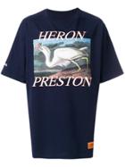 Heron Preston Logo Print T-shirt - Blue