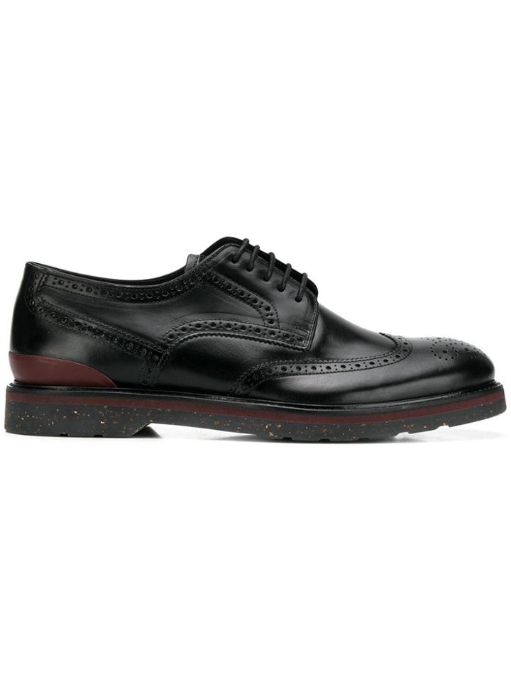 Ps By Paul Smith Speckled Sole Brogues - Black