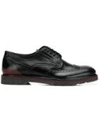 Ps By Paul Smith Speckled Sole Brogues - Black