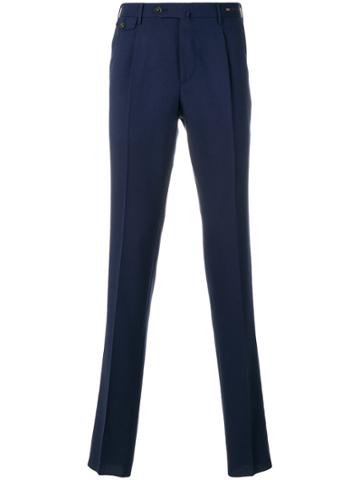 Pt01 Madras Bay Trousers - Blue