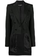 Dolce & Gabbana Buttoned Tailcoat - Black