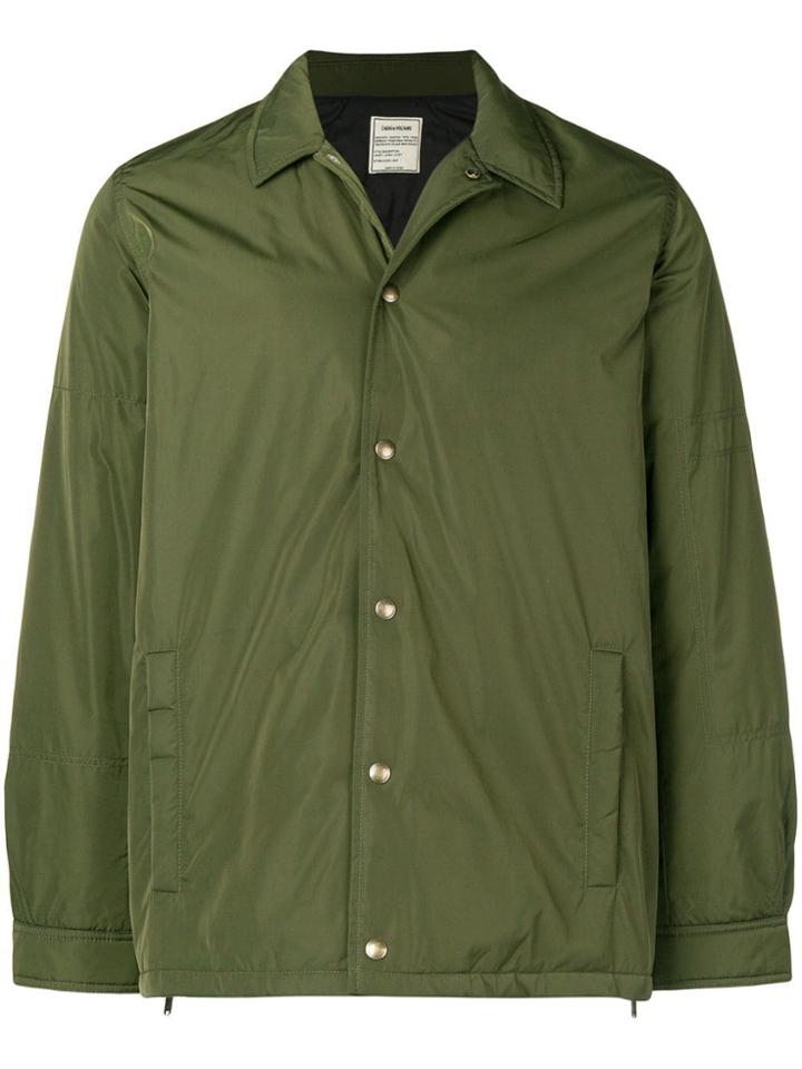 Zadig & Voltaire Kartyh Shirt Jacket - Green
