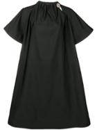 Calvin Klein 205w39nyc Embellished Collar Midi Dress - Black