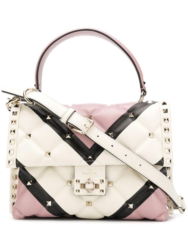 Valentino Valentino Garavani Quilted Candystud Bag - Neutrals