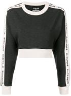 Pinko Clique Cropped Jumper - Grey