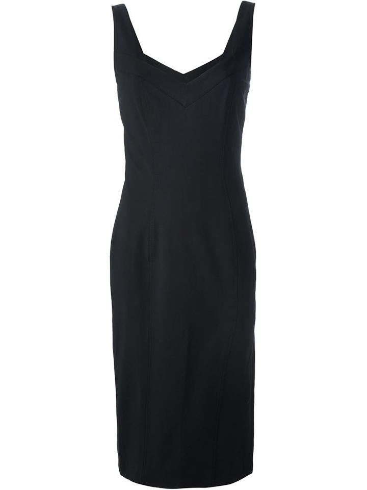 John Galliano Vintage Long Fitted Dress