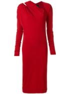 Vivienne Westwood Anglomania Timans Midi Dress - Red