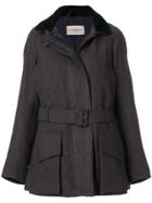 Holland & Holland Tweed Field Belted Coat - Blue