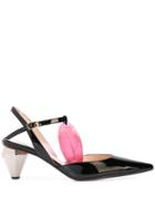 Marc Jacobs Cushioned Heart Pumps - Black