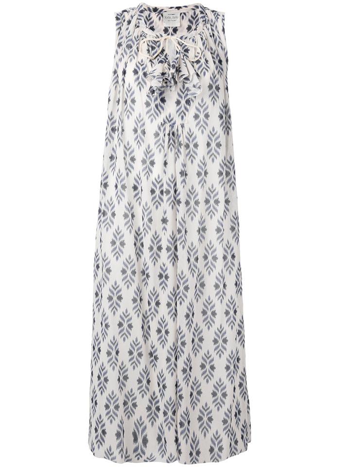 Forte Forte - Diamante Print Dress - Women - Silk/cotton - 2, White, Silk/cotton